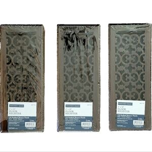 Decorative Floor Registers in Bronze Finish (3 Pack)